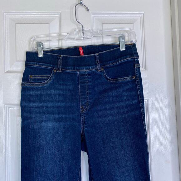 SPANX Ankle Skinny Jeans Blue Wash Size Medium 20342R Shaping - Picture 4 of 8